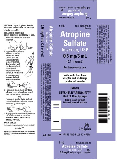 5 mL Box (1000090 0409 4910 11 Atropine 5ml Box)
